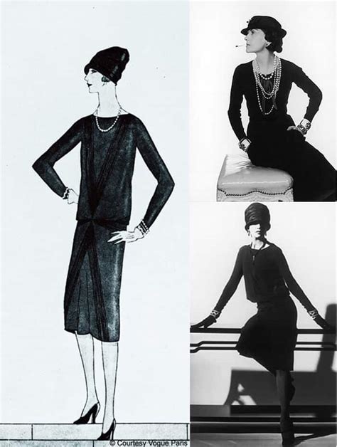 gabrielle chanel petite robe noire|Dress .